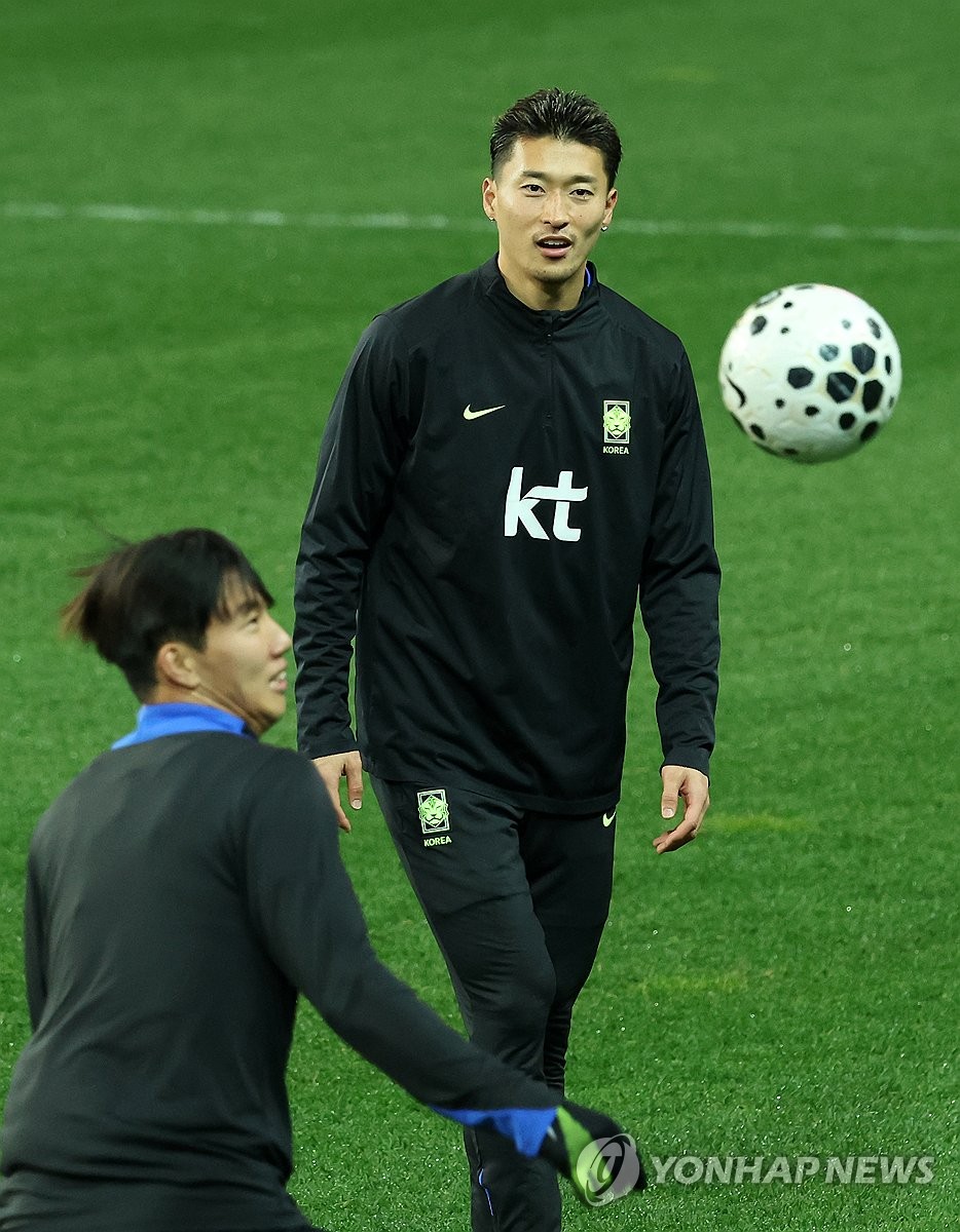 <b>대표팀</b> 복귀한 조규성