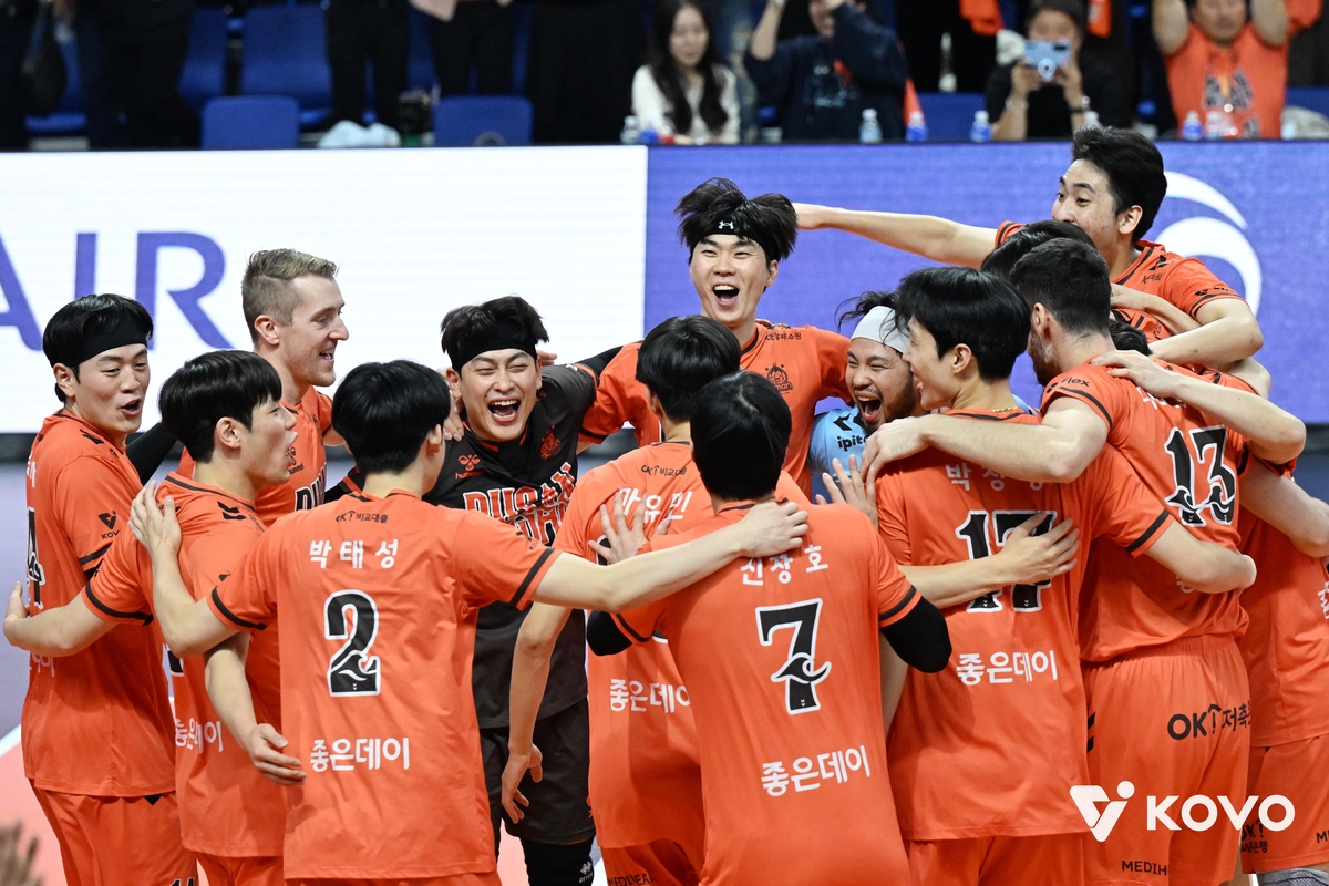 프로배구 OK·<b>페퍼</b>의 '꼴찌 반란'…판세 지각변동의 진원지