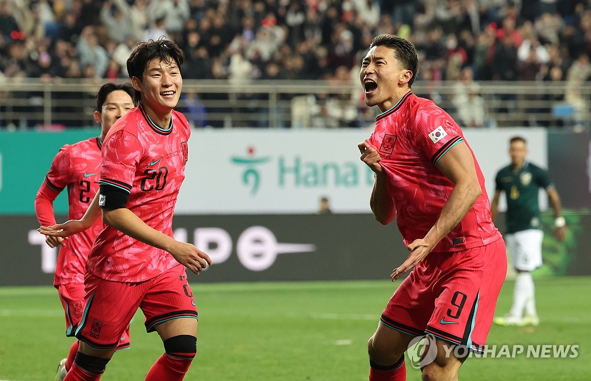 홍명보호, 볼리비아에 2-0 승리…<b>손흥민</b>·조규성 '쾅쾅!'(종합)