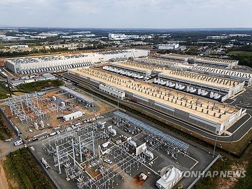 미국 버지니아의 데이터센터
[EPA=연합뉴스 자료사진] 