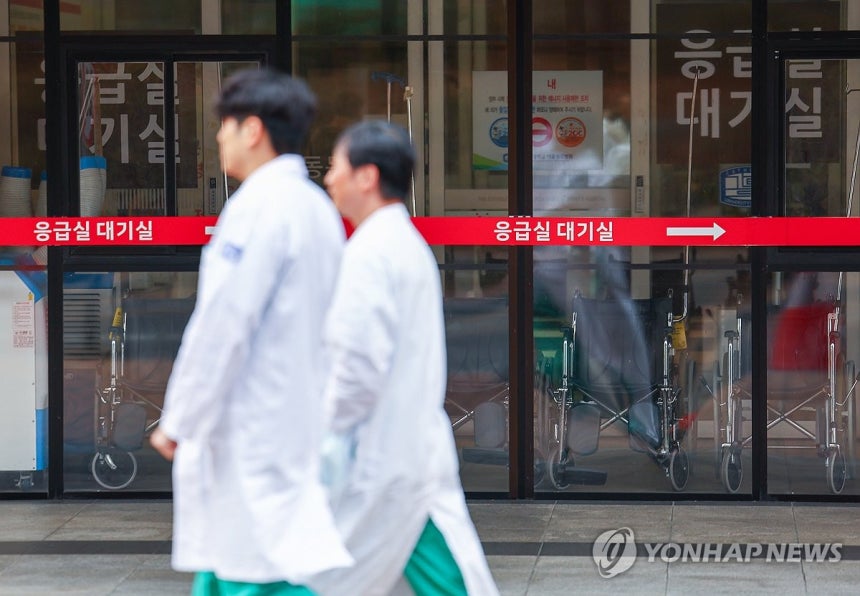 응급실 ※ 기사와 무관한 자료사진
[연합뉴스 자료사진]