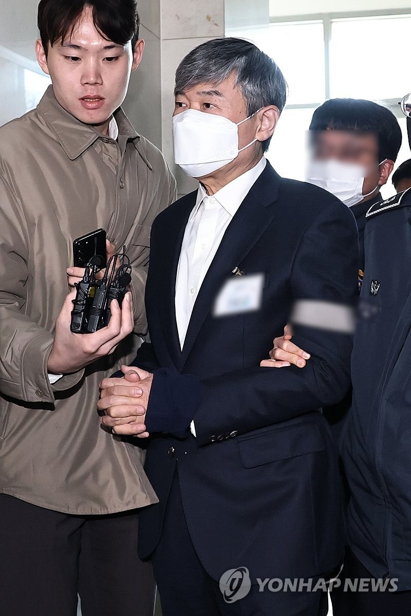 <b>해병특검 출석</b>하는 <b>조태용</b> 전 국정원장