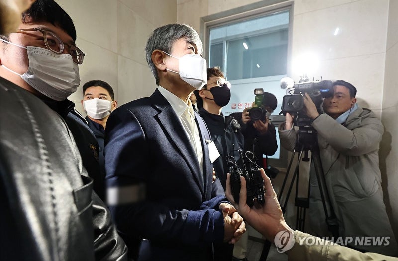 <b>조태용</b> 전 국정원장, <b>해병특검 출석</b>