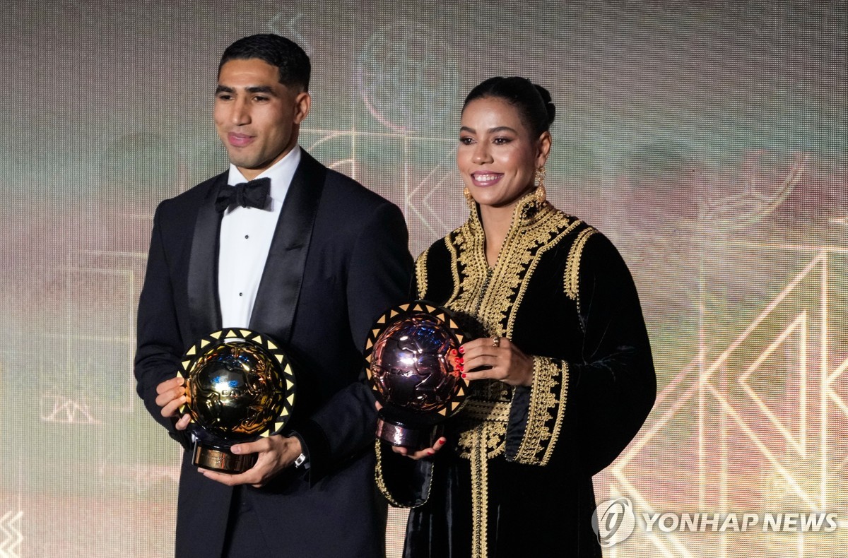 <b>이강인</b> PSG 동료 하키미, 아프리카 올해의 선수상 수상