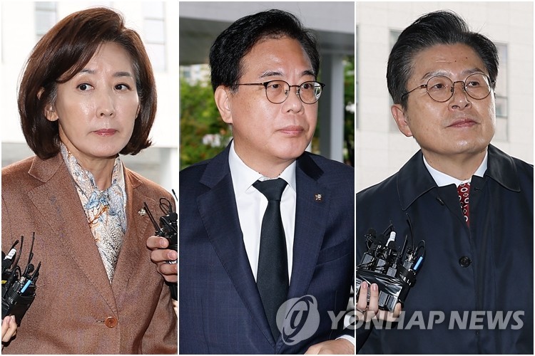 나경원·송언석·황교안
[연합뉴스 자료사진]