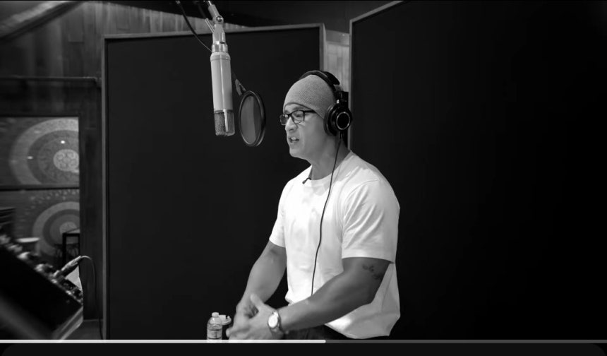 음악 녹음 중인 유승준 [저스디스 유튜브 채널 캡처. 재판매 및 DB 금지]