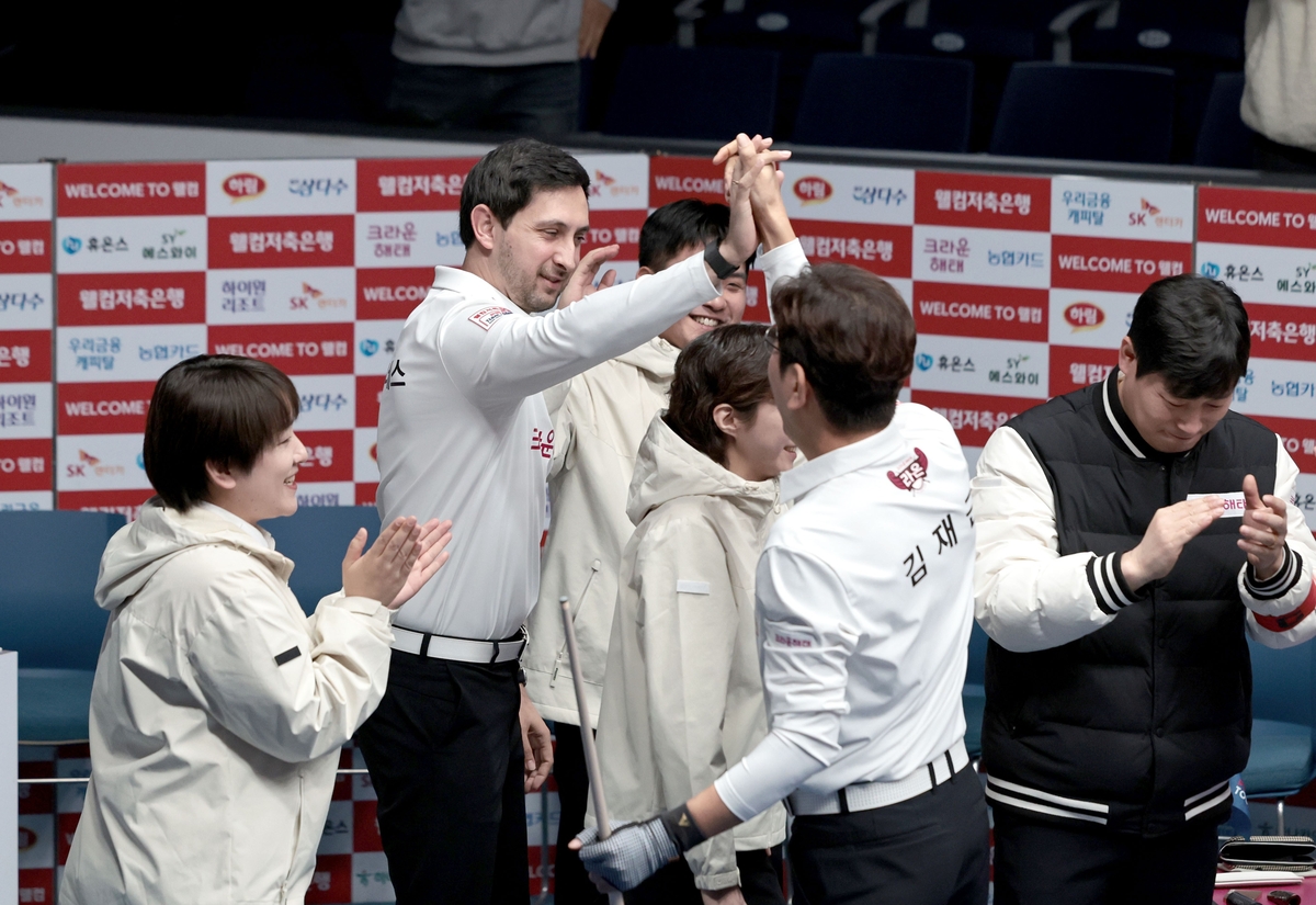 '파죽지세 4연승' <b>크라운해태</b>, PBA 팀리그 4R 역전 <b>우승 도전</b>