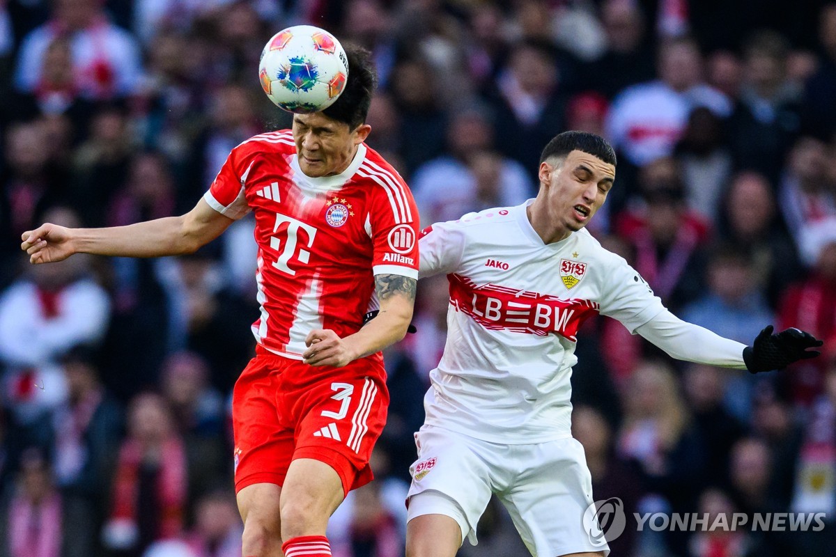 '<b>김민재</b> 풀타임' <b>뮌헨</b>, 슈투트가르트 5-0 완파…<b>케인</b> 해트트릭
