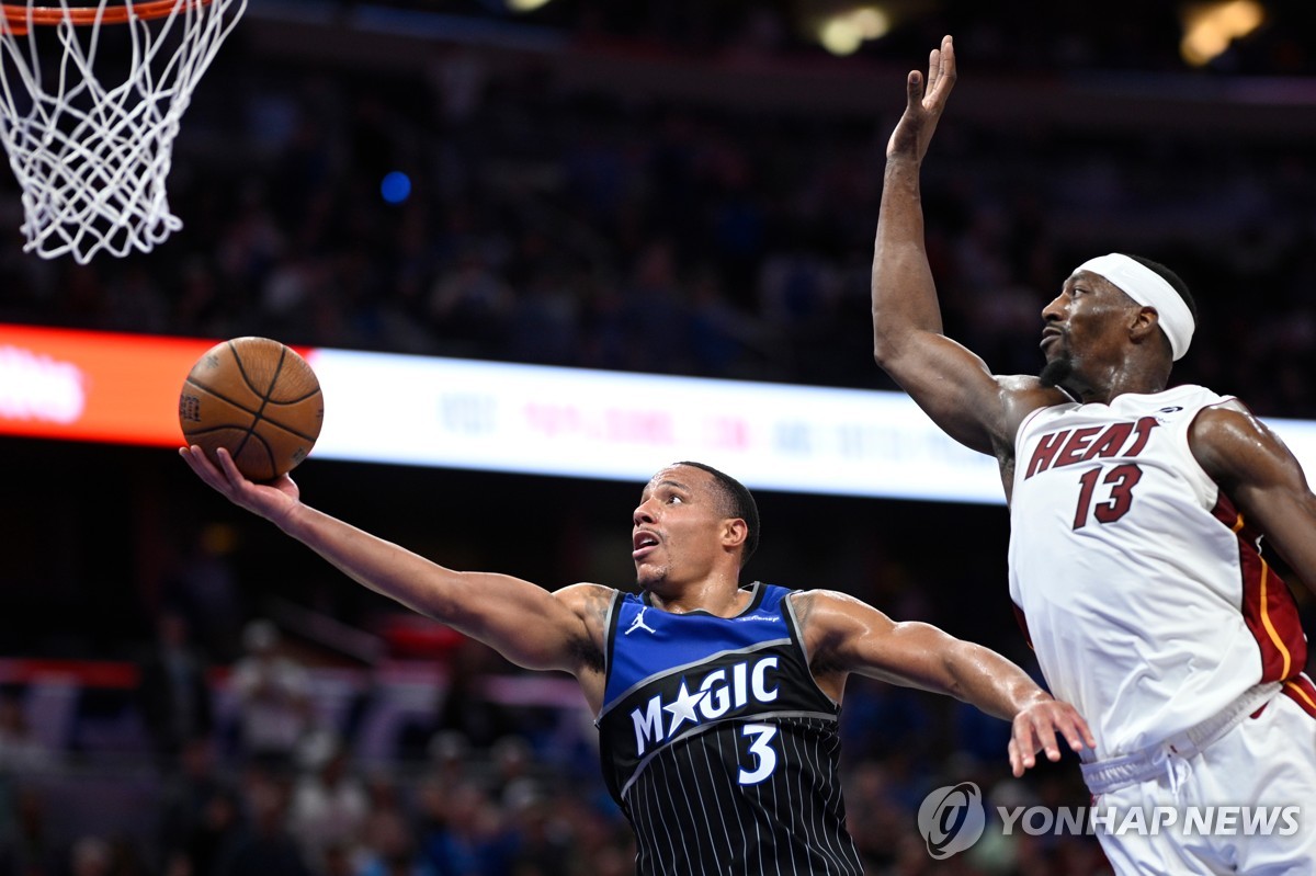 베인 맹활약 <b>올랜도</b> vs 브런슨 폭발한 <b>뉴욕</b>, <b>NBA컵</b> 준결승 격돌