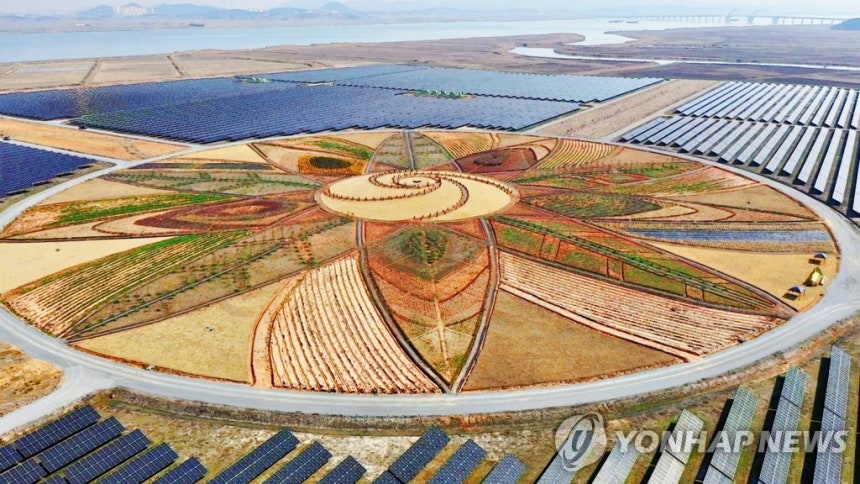 솔라시도 기업도시 재생에너지 산단 [해남군 제공.재판매 및 DB 금지]