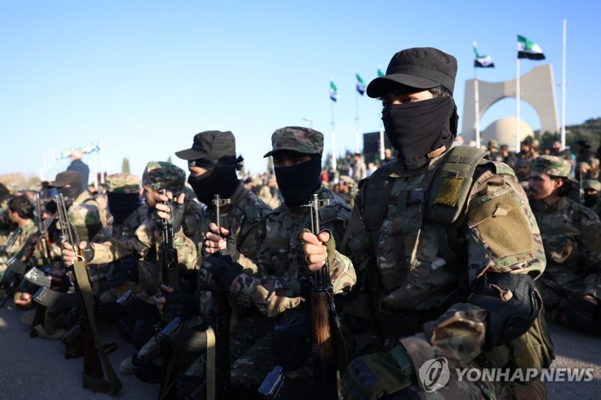 시리아 보안군 [EPA 연합뉴스 자료사진.재판매 및 DB 금지]