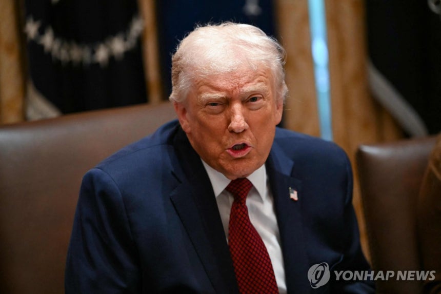 도널드 트럼프 미국 대통령 [AFP 연합뉴스 자료사진]