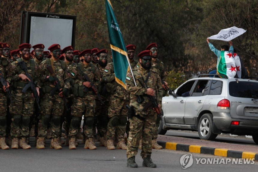 시리아 정부군 [AP 연합뉴스 자료사진.재판매 및 DB 금지]