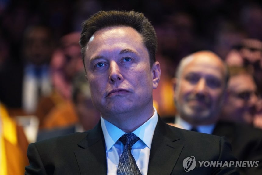 자산가치 고공 행진 중인 '세계 최고 부자' 일론 머스크 [AP 연합뉴스 자료사진.재판매 및 DB 금지]