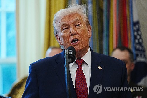 도널드 트럼프 미국 대통령
[UPI 연합뉴스 자료사진. 재판매 및 DB 금지]