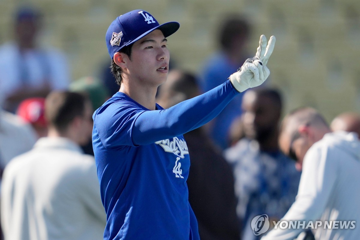 다저스 <b>김혜성</b>, MLB <b>월드시리즈 우승</b> 상금 7억원