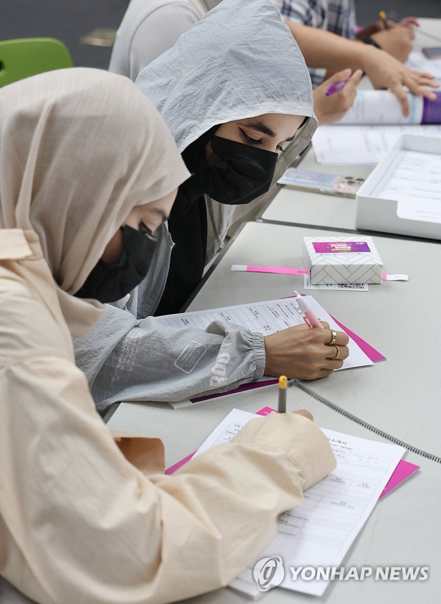 2025 부산 외국인 유학생 채용박람회 [연합뉴스 자료사진.본 기사와 직접 관련 없음]