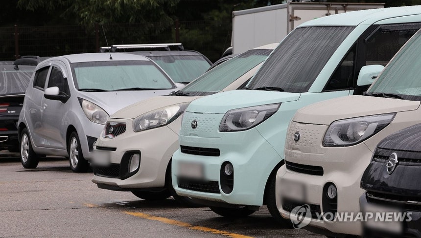 서울 장안평 중고차 매매단지 [연합뉴스 자료사진]