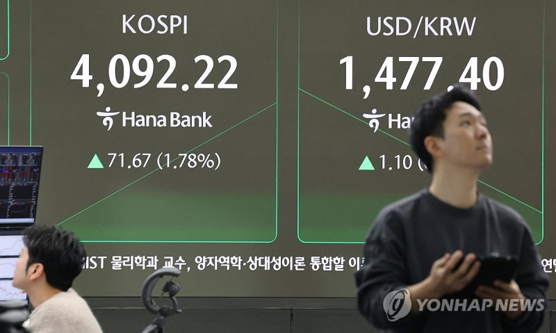 <b>환율</b>, 당국 개입 경계 속 <b>엔화 약세</b>에 소폭 상승…1,477.3원