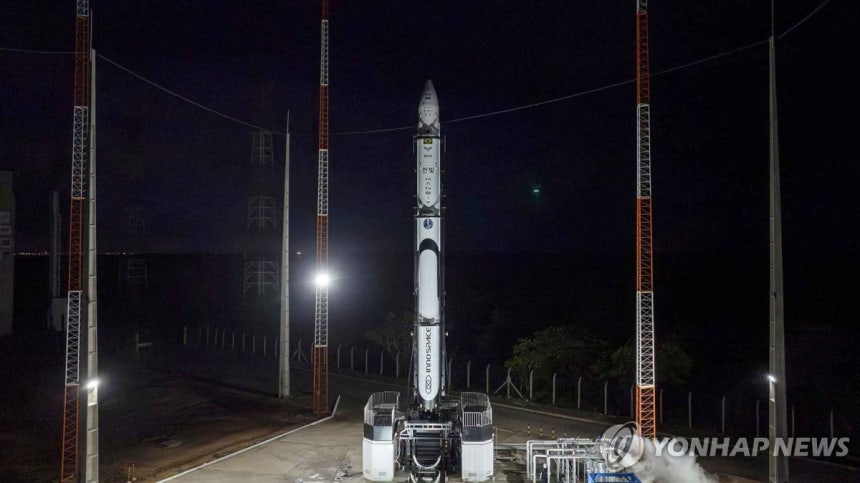 이노스페이스 우주발사체 '한빛-나노' [이노스페이스 제공.재판매 및 DB 금지]