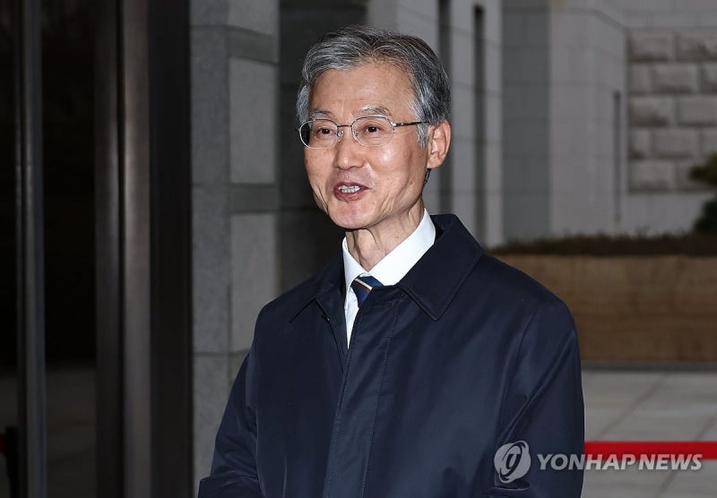 조희대 대법원장 취재진 답변