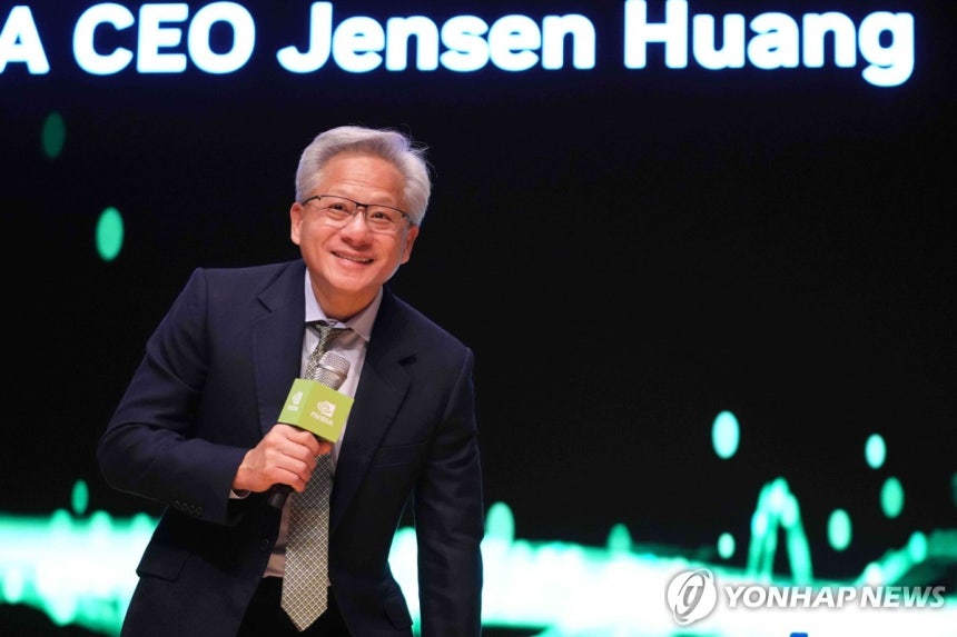 젠슨 황 엔비디아 CEO [AP 연합뉴스 자료사진.재판매 및 DB 금지]