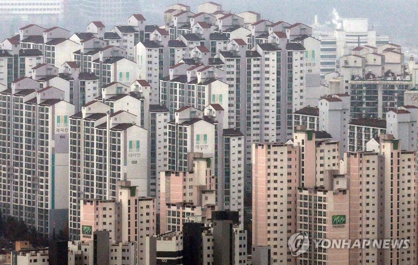 서울 시내 아파트 단지 모습 [한종찬 기자 촬영]