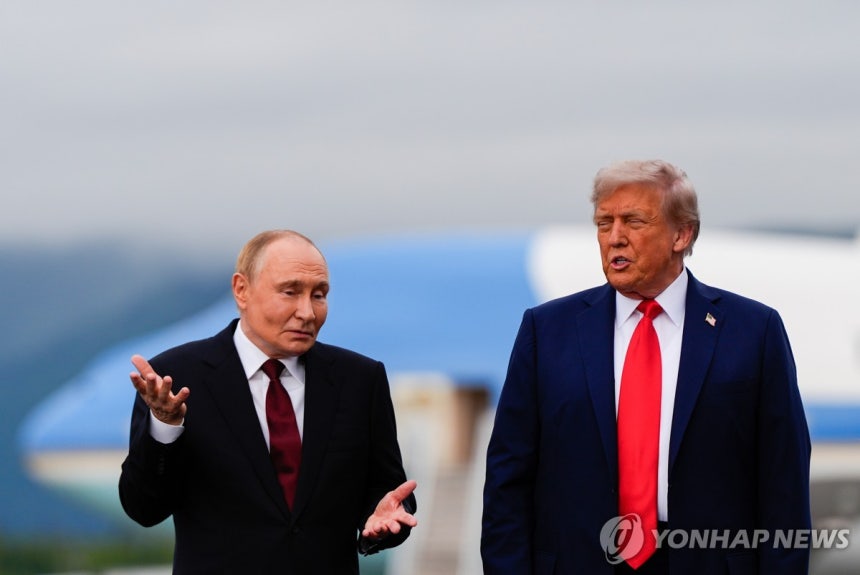 트럼프 대통령과 푸틴 대통령 [AP 연합뉴스 자료사진]