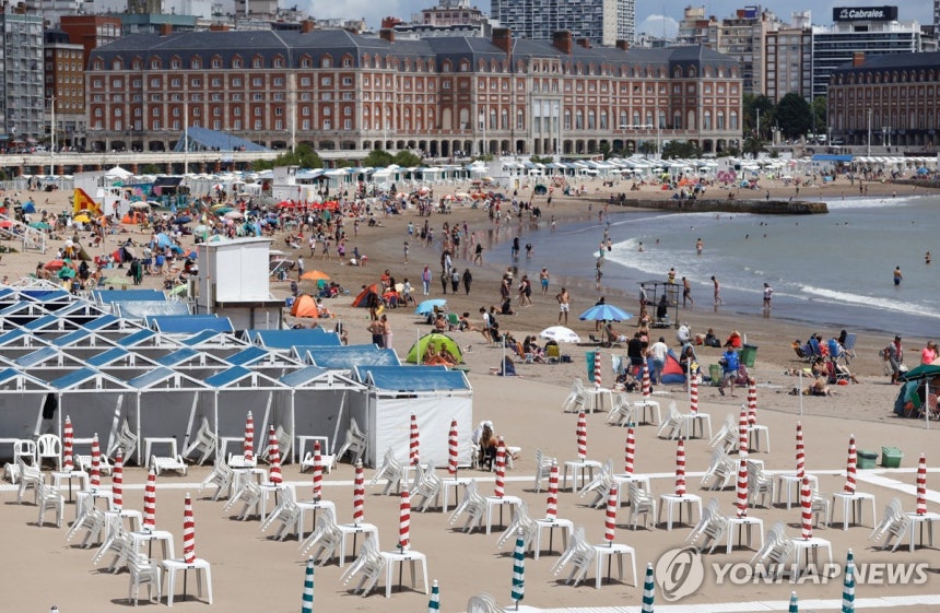 아르헨티나 바닷가(기사와 직접적인 관계없음) [EPA 연합뉴스 자료사진.재판매 및 DB 금지]