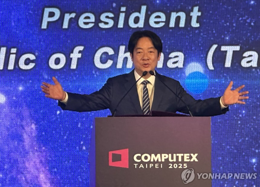 라이칭더 대만 총통 [연합뉴스 자료사진.재판매 및 DB금지]