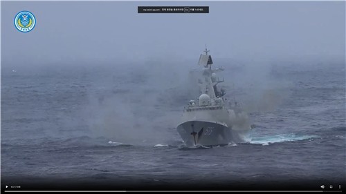 동부전구가 공개한 실사격 훈련 현장 영상 [중국인민해방군 동부전구 소셜미디어 계정 게시 영상 캡처.재판매 및 DB금지] 