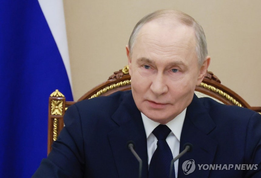 블라디미르 푸틴 러시아 대통령 연합뉴스 자료사진