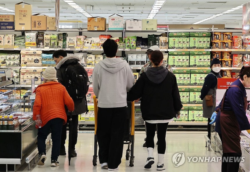 소비심리 식어 [연합뉴스 자료사진]