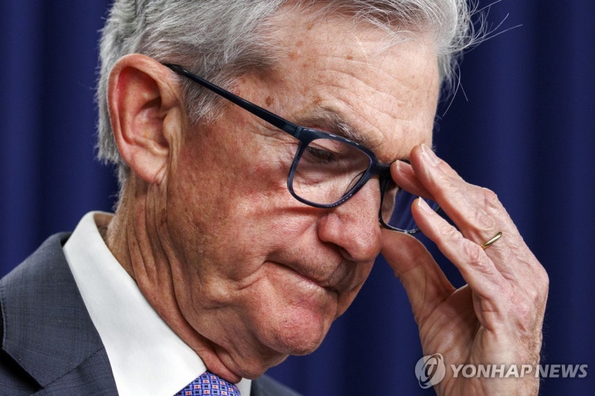 지난 10일(현지시간) 기자회견하는 제롬 파월 미 연준 의장
[EPA 연합뉴스 자료사진. 재판매 및 DB 금지]