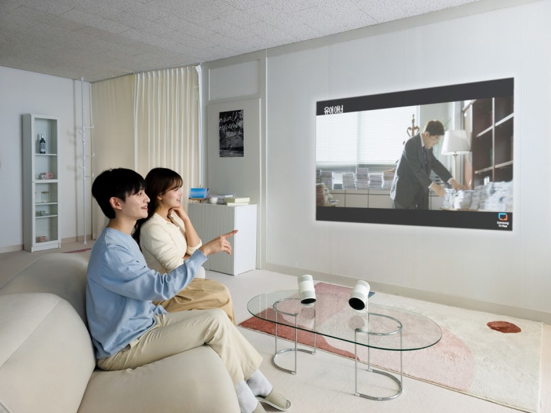 삼성전자 AI 프로젝터 공개