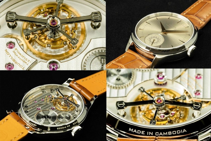 프린스그룹 제작 시계 2022년 11월 아세안 정상회의에서 훈 센 당시 캄보디아 총리가 정상들에게 선물한 프린스그룹 제작 시계.[훈 센 페이스북 캡처.재판매 및 DB 금지]