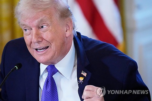 트럼프 미국 대통령 [AP 연합뉴스 자료사진 재판매 및 DB금지]