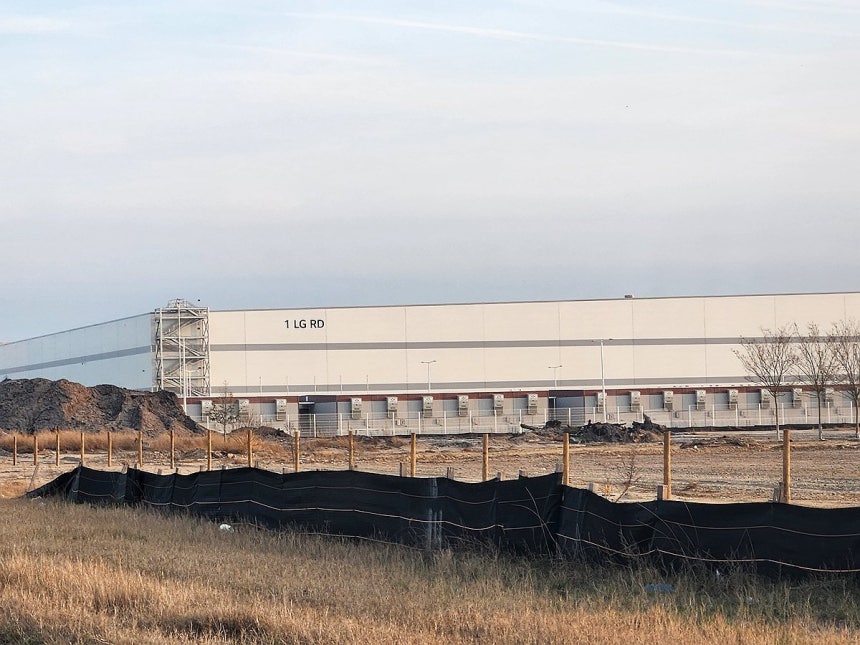 이민 단속 흔적 사라진 현대차그룹-LG엔솔 배터리 합작공장 건설 현장 (서배너[미국 조지아주]= 연합뉴스) 이종원 통신원 = 7일(현지시간) 미국 조지아주 브라이언 카운티 엘라벨의 현대차그룹-LG엔솔 배터리 합작공장