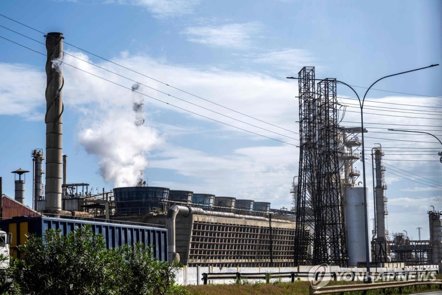 베네수엘라 정유 시설 [AFP 연합뉴스 자료사진.재판매 및 DB 금지]