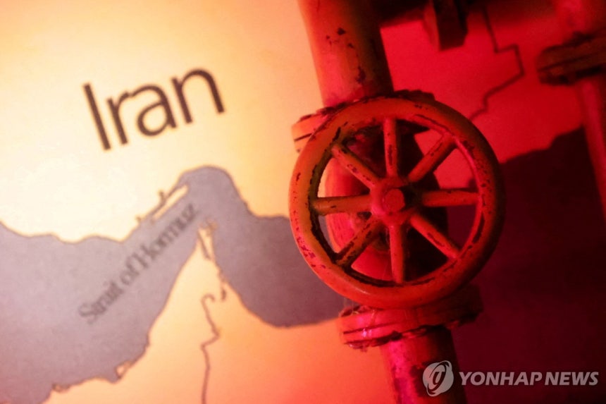 이란 지도 [로이터 연합뉴스 자료사진]