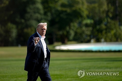 트럼프 대통령 [UPI=연합뉴스 자료사진.재판매 및 DB 금지] 