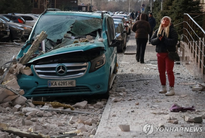 러시아 드론 공격 피해 입은 오데사 지역 [로이터 연합뉴스 자료사진.재배포 및 DB 금지]