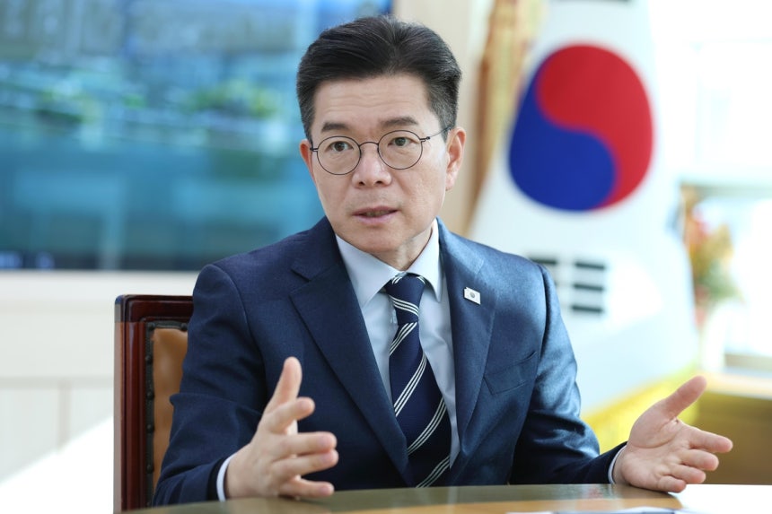 20일 연합뉴스와 인터뷰하는 정원오 서울 성동구청장 [서울 성동구 제공.재판매 및 DB 금지]