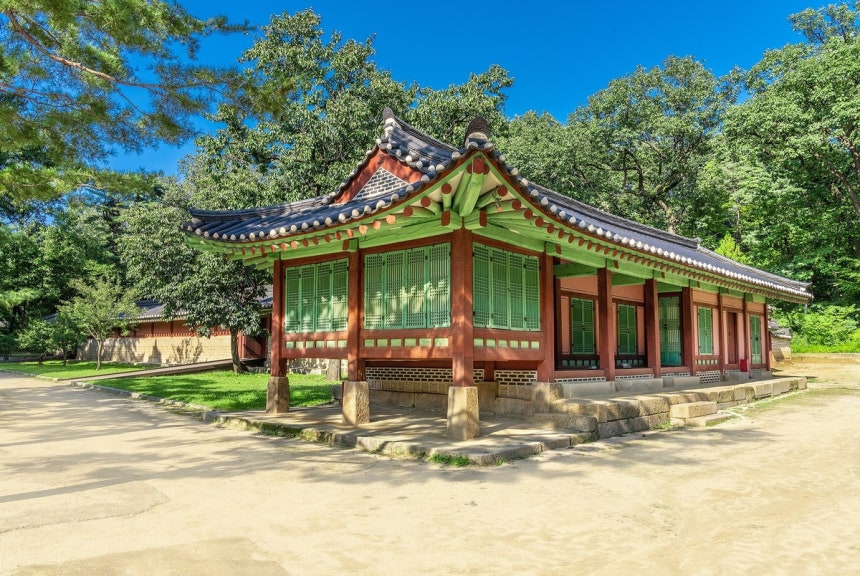 유네스코 세계유산인 '종묘'의 망묘루 [국가유산청 궁능유적본부 제공.재판매 및 DB 금지]