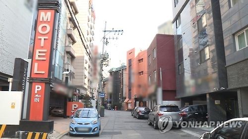 모텔
[연합뉴스 자료사진]