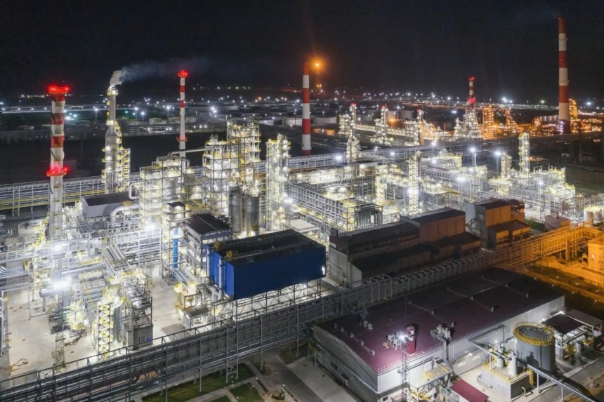 카자흐스탄 쉼켄트 정유공장
[쉼켄트 정유공장 홈페이지 캡처. 재판매 및 DB 금지]