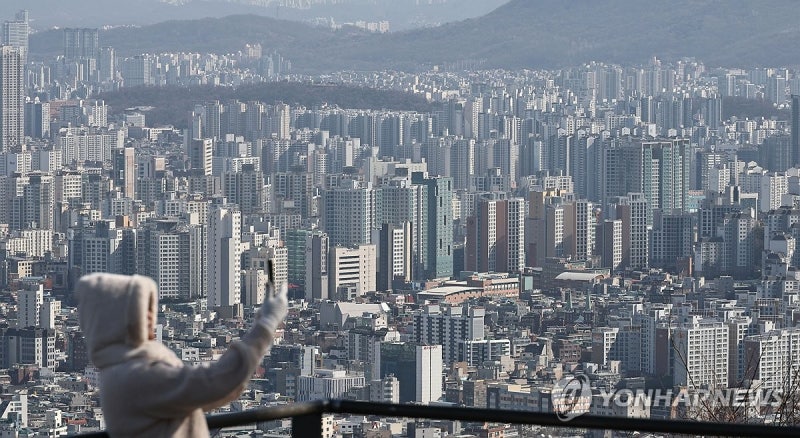 강남3구 아파트값 하락 전환