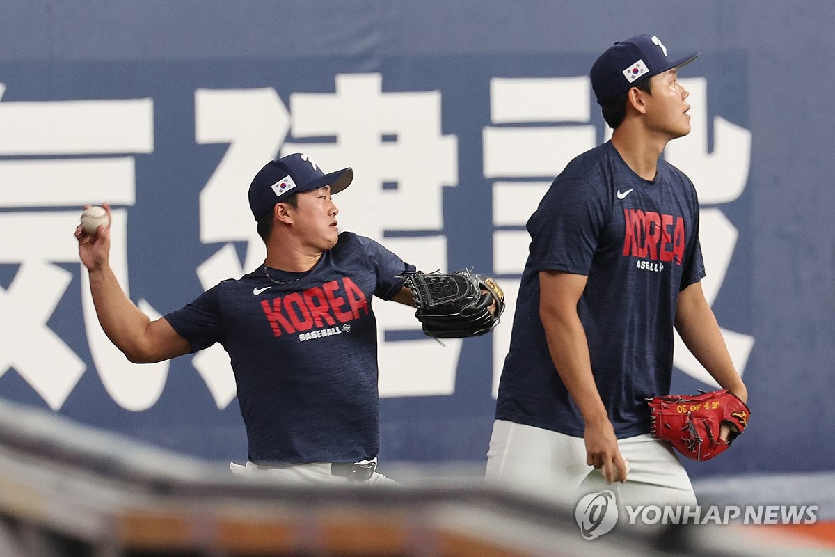 WBC 훈련 합류한 김광현