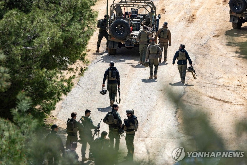 레바논 지상전 개시 이스라엘의 대응 본격화
