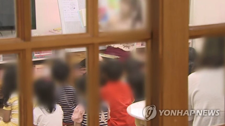 유치원 교실 [연합뉴스TV 제공 사진으로 기사 내용과 직접적인 관계없음.]